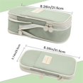 thumbnail image 2 of Large Capacity Pencil Case with Zipper for Office and School,Pen Bag for Students and Adults for School Supplies, 2 of 5