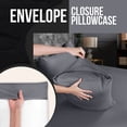 thumbnail image 5 of Soft Brushed Microfiber Sheet Set - 4 Pieces Full Bedding - Fade Resistant, 5 of 5