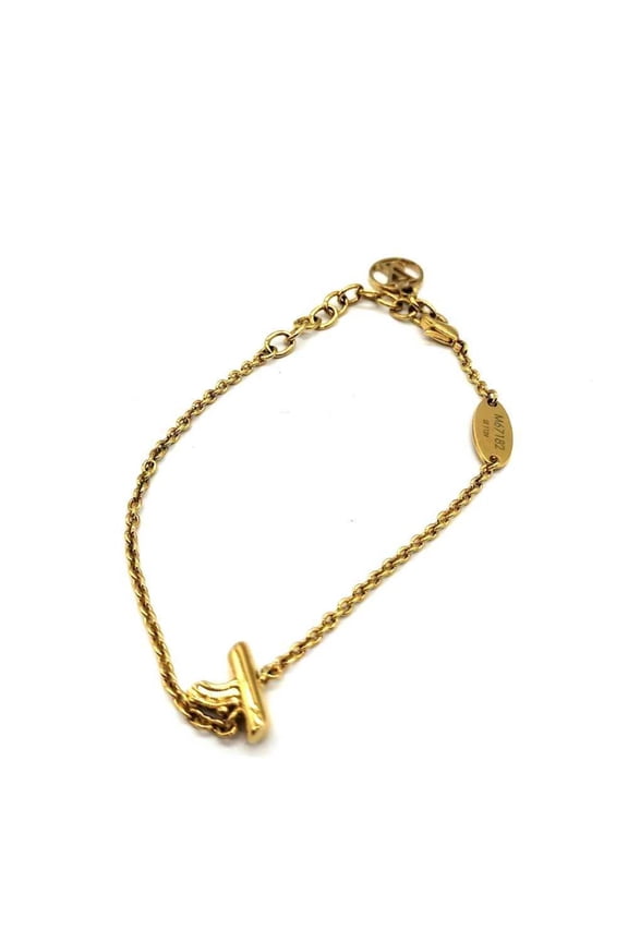 Pre-Owned Louis Vuitton LV&ME Y motif bracelet gold color GP ladies M67182 LOUIS VUITTON