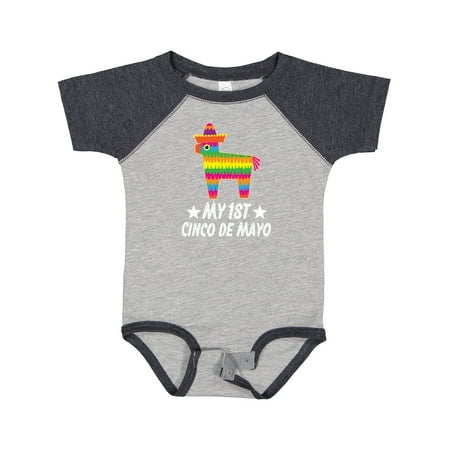 

Inktastic 1st Cinco De Mayo Pinata Gift Baby Boy or Baby Girl Bodysuit