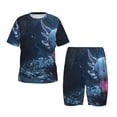 thumbnail image 1 of Balery Heart Axolotl Conjunto de Pijama Infantil de Manga Corta con Estampado – Ropa de Dormir de Algodón Suave-Medium, 1 of 6