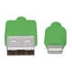 thumbnail image 2 of Cable Manhattan de USB a Lightning de 1m. Color Verde. Manhattan 394215, 2 of 2
