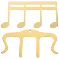 thumbnail image 1 of BRIGHTFUFU 2Ud Soporte Para Partituras Musicales De Hierro Dorado Resistente Ideal Para Músicos Y, 1 of 8