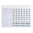 thumbnail image 5 of Pen+Gear Business Operating Hours Sign, 8"x12" - Complete with Numbers,  Red & White, 5 of 9