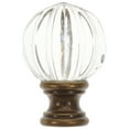 thumbnail image 1 of Shisuyan Lamp Finial Glass Ball Design Light Knob Decor Lamp Finials Cap Lamp Decoration, 1 of 8