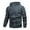 #018-Dark Gray, variant on Men's Sport Outdoor Hooded Jacket Casual Long Sleeve Versatile Zip-Front Jacket Sporty Casual Style