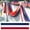 Red, variant on American Bunting Flag 2X20Ft Usa Patriotic Banner Flag Outdoor Decorations 4Th Of Bunting Decorate Home Garden Outside Décor Independence Day Memorial Day