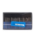 thumbnail image 4 of Rotary Burr Set 20pcs 3mm Shank Tungsten Steel Wood Carving Kit, 4 of 16