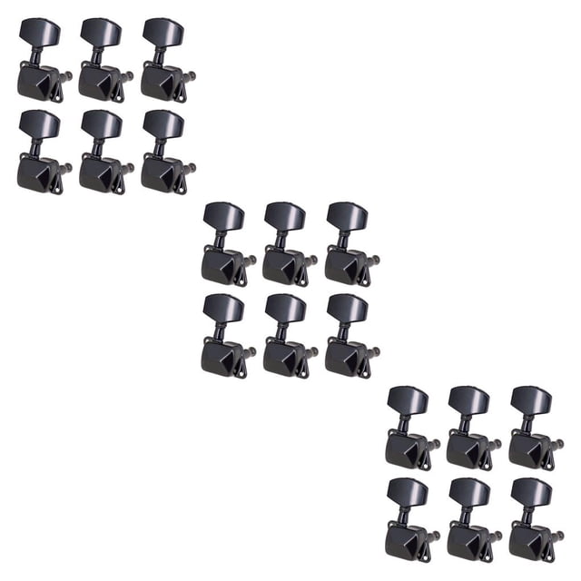 Matsuzay Clavijas de afinación de 6 piezas, cabezales de máquina profesionales, teclas, botones, accesorios de instrumentos, piezas de guitarras para Tipo 2 3piezas Matsuzay CBP230275