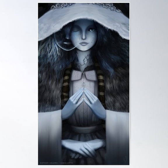 Ranni The Witch Poster Wall Art, Modern Wall Decor For Living Room Bedroom, 8x12 UNFRAMED