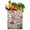 White-557, variant on Floral and Wildflower Canvas Tote – Bright and Colorful Rustic Farmhouse Style Bag