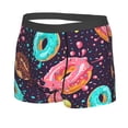 thumbnail image 5 of Goofa Donuts1 Printed Men's Boxer Briefs Underwear, Moisture-Wicking Underwear, Trunk,Soft and Breathable Cotton Underwear-Small, 5 of 9