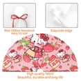 thumbnail image 3 of Lsque Sanrio Print Christmas Tree Skirt, Tree Skirt with Ties or Velcro, Perfect for Holiday Decorations, Halloween, and New Year-36", 3 of 7