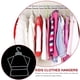 thumbnail image 5 of BRIGHTFUFU 10 piezas de ropa para niños perchas de ropa para bebés estantes de secado, 5 of 8
