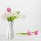 thumbnail image 1 of Jarrón de Plástico Primaveral para Pampas y Flores Secas | Jarrón Decorativo Moderno para Estantería o Centro de Mesa de Boda | Jarrón Decorativo Blanco, 1 of 3