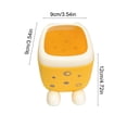 thumbnail image 2 of Cute Animal Shaped Pen Holder, Plastic Desktop Organizer for Stationery, Compact Storage Box for Office Desk Decor, 2 of 6
