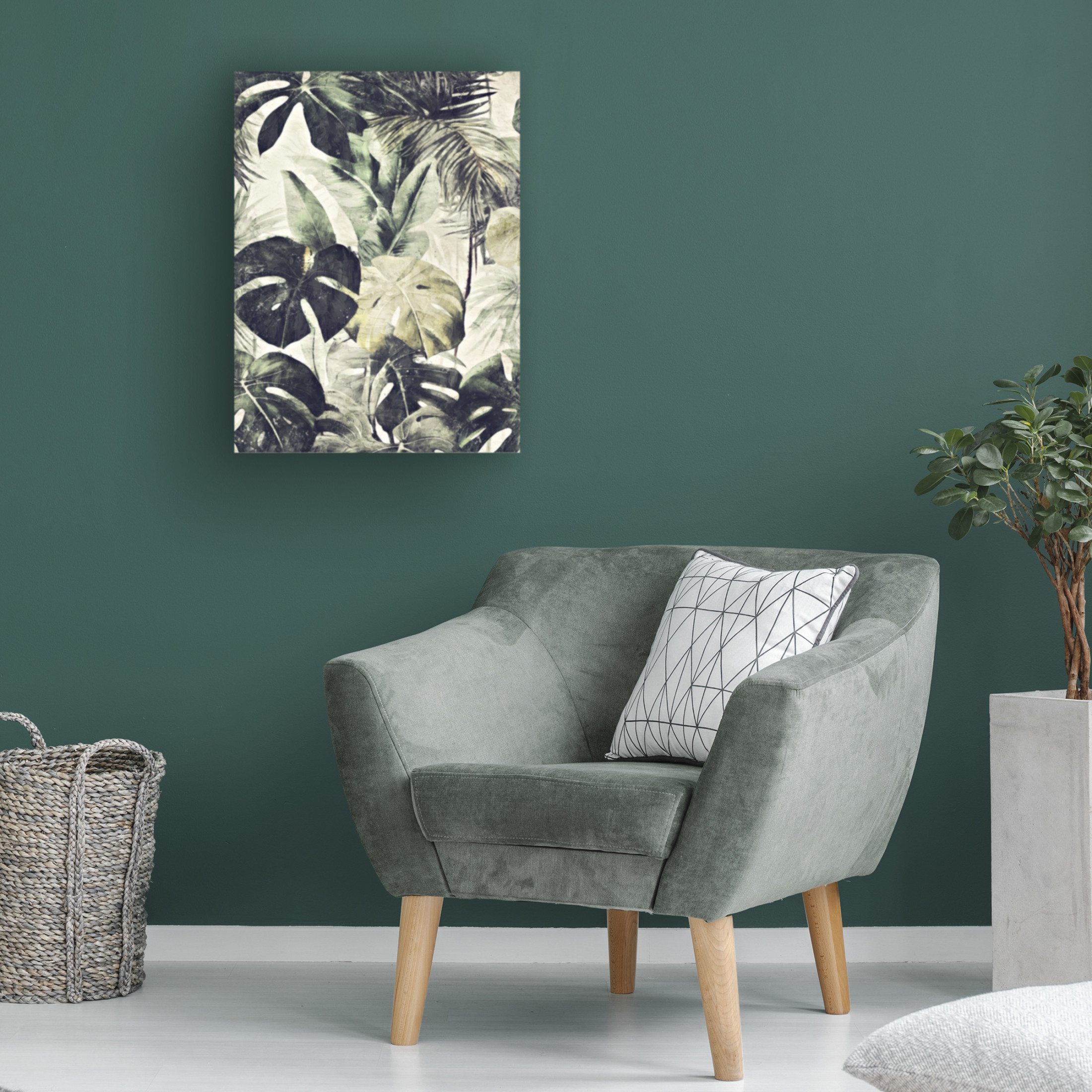 Trademark Fine Art Rafal Kulik Jungle 4 Canvas Wall Art