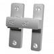 thumbnail image 3 of Cerradura de puerta BLESIY perno de pestillo plateado para oficina interior y exterior, 3 of 8