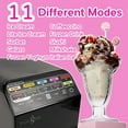 thumbnail image 5 of Food Genie: Dessert Station - Black - 11-In-1 Ice Cream & Frozen Treat Maker, (3) 16oz Tubs, Create Sorbet-Milkshakes-Drinks & More, Dual-Drive Motors, 5 of 18