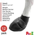 thumbnail image 2 of HAHDAXIA PZBLKS Water-Proof Dog Boots, Small, 2-Inch to 2.5-Inch, Black, 2 of 7