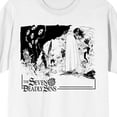 thumbnail image 6 of Seven Deadly Sins Manga Meliodas Surrounded By Enemies Crew Neck Short Sleeve White Adult T-shirt-3XL, 6 of 7