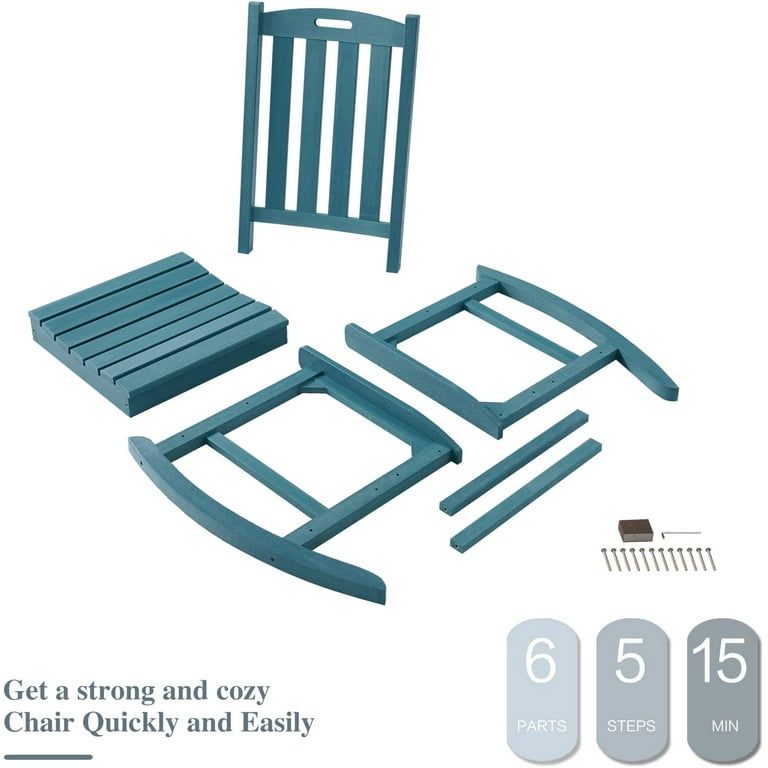 Rocking Chair Outdoor Set Of Psilvam Oversized Rocking Chairs