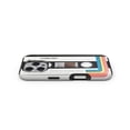 thumbnail image 4 of DesignSkinz Scratch-Resistant Hard Slim Case Compatible with iPhone 12 Mini (Compatible with MagSafe) - Vintage Retro Audio Cassette Tape V1, 4 of 9