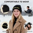 thumbnail image 4 of Gorro con Luz Huccbs Unisex Recargable USB con 4 Modos LED, 4 of 6
