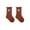 Wine, variant on LIaqionyy Girls' Embroidered Princess Socks Toddler Cute Ruffle Trim Stretchy Cotton Crew Socks