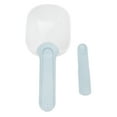 thumbnail image 1 of Dog Food Scoop Multifunction Clip Design Long Handle Pet Food Can Spoon for Cats Dogs Pets(White Blue ), 1 of 14