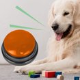 thumbnail image 4 of Zumbador de respuesta de plástico portátil multipropósito para herramienta de entrenamiento de mascotas (naranja) JShteea Libre de BPA, 4 of 7
