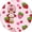 Pink Strawberry Shortcake, variant on Strawberry Shortcake Girls Hobo Shoulder Bag, Pink