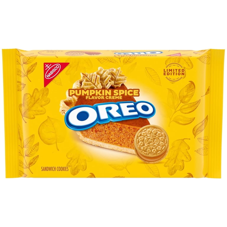 OREO Pumpkin Spice Sandwich Cookies 10.68 oz - 2 Pack Limited