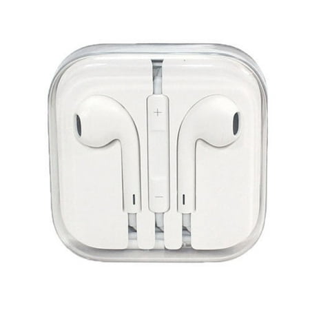 Apple Earpods OEM Original Stereo Headphones w/ Inline Control - White