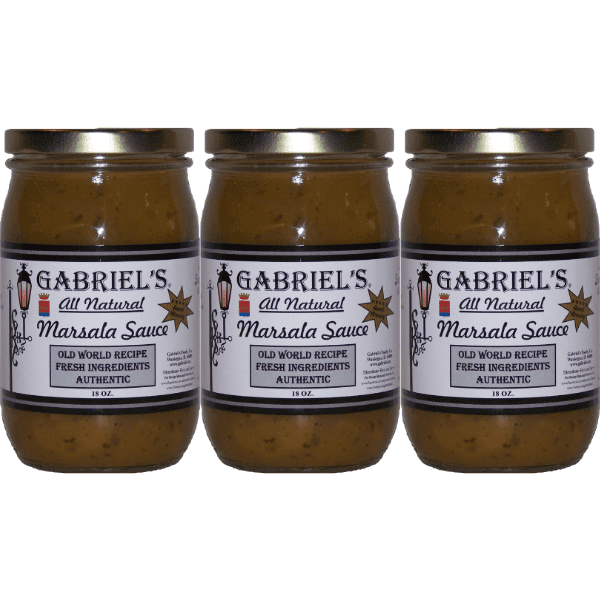 Marsala Sauce Gourmet Mushroom Wine Sauce All Natural 3-Pack - Walmart.com