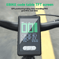 thumbnail image 2 of Ebike Display Ebike TFT Color Disply Advanced Display with GPS Function Waterproof for Ebike, 2 of 7