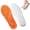 Orange, variant on 2 Pairs Memory Foam Insoles for Men Women, 4D Cloud Cushion Shoe Inserts with Arch Support, Trim-to-Fit Comfortable Insoles