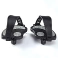 thumbnail image 2 of Pedales de bicicleta estática con correas para bicicleta giratoria y bicicleta estática interior, 9/16 pulgadas, 2 of 5