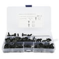 thumbnail image 2 of M5x16/19mm Screws Set, Self Tapping Screws Black Manganese Steel Durable  For Car Mudguard Replacement For A3 2014-2021, 2 of 8
