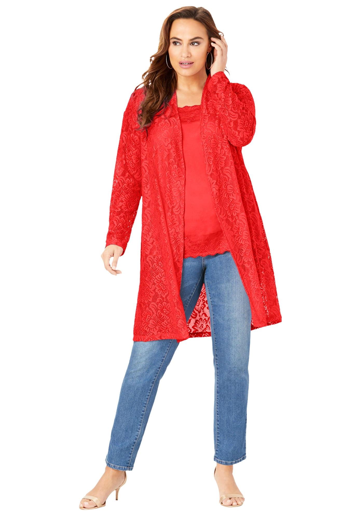 lace cardigan walmart