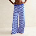 thumbnail image 2 of Cotton Sweatpants Women Hiking Cargo Pants Women Straight Leg Sweatpants for Women Capri Pants for Women Plus Size Stretchy Work Pants Wide Leg Cargo Pants for Women Blue S, 2 of 7