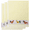 Chickens, variant on Samuel Lamont Poli-Dri 3-Piece Kitchen Tea Towel Set Shamrock 100% Cotton Ultra Absorbent