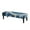Blue White Golden Marble, variant on Jiueut Watercolor Dragonfly Hydrangea Pattern Dining Bench Slipcover, Washable Seat Cushion Protector Non Slip Stretch Dining Bench Cover for Dining Room Living Room Kitchen