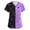 8# Dark Purple, variant on Halloween Costumes for Women Scrub Short Sleeve Tops Dressy Casual Pumpkin Printed Halloween Decorations T Shirts Crewneck Summer Fall Fashion Blouse Purple M
