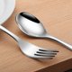 thumbnail image 3 of fourchette Et Cuillre De Style Occidental De Quatre Pices Pour Enfants Mignon Ours Couteau Steak Fourchette Cuillre Ensemble De Vaisselle, 3 of 5
