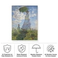 thumbnail image 3 of Claude Monet 'Woman With a Parasol 1875' Outdoor All-Weather Wall Decor, 3 of 3