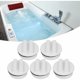 thumbnail image 4 of Tapones de invierno, 5 piezas de 1,5 pulgadas Roscados para piscina Línea de retorno de spa Tapón de invernaje Tapón de drenaje de filtro con junta tórica para bañera de masajes, 4 of 5