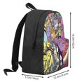 thumbnail image 2 of Adventure Time Backpack, Large Capacity Book Bag For College Work, Durable Laptop Backpack, 16.5x12.6x5.5 Inch, 2 of 9