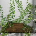 60/2m Artificial Green Ivy Leaf Rattan DIY Fake Flowers Plants Creeper
