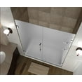 thumbnail image 5 of Aston Sdr990f-64-10 Nautis Gs 64" Wide X 72" High Frameless Hinged Shower Door - Bronze, 5 of 7
